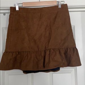 Brand new camel Jcrew Skirt